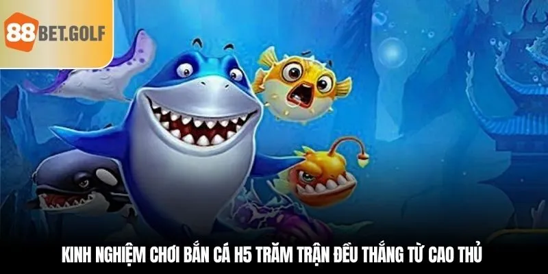 Bắn Cá H5 - Thiên Đường Săn Cá Cho Hội Viên 88BET 3 Kinh nghiệm chơi bắn cá H5 trăm trận đều thắng từ cao thủ