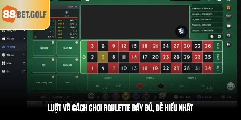 Cách Chơi Roulette - Bí Kíp Rinh Giải Thưởng Khủng Tại 88BET 2 Luật và cách chơi Roulette đầy đủ, dễ hiểu nhất